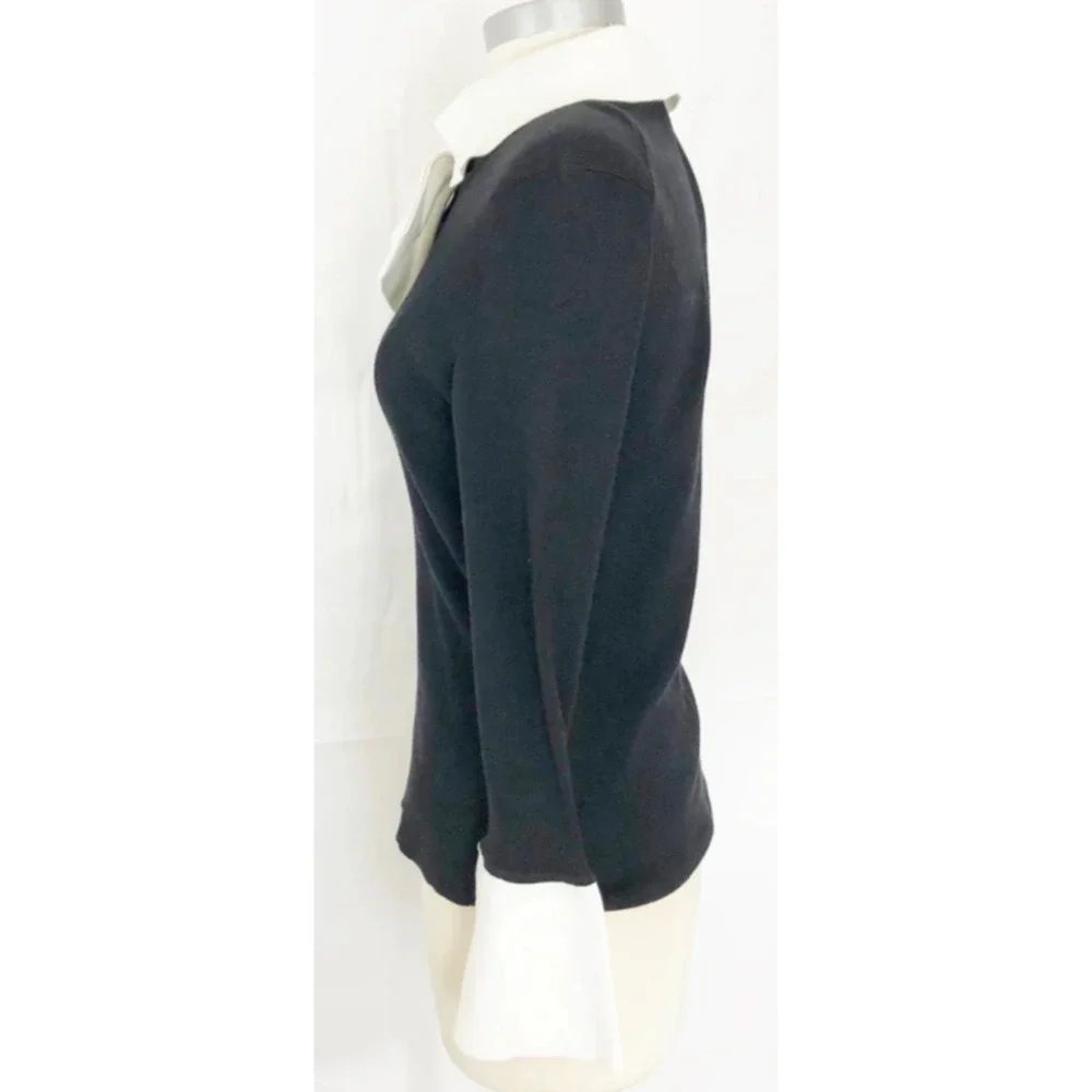 Chanel Sweater With Removable Bow - Size 42